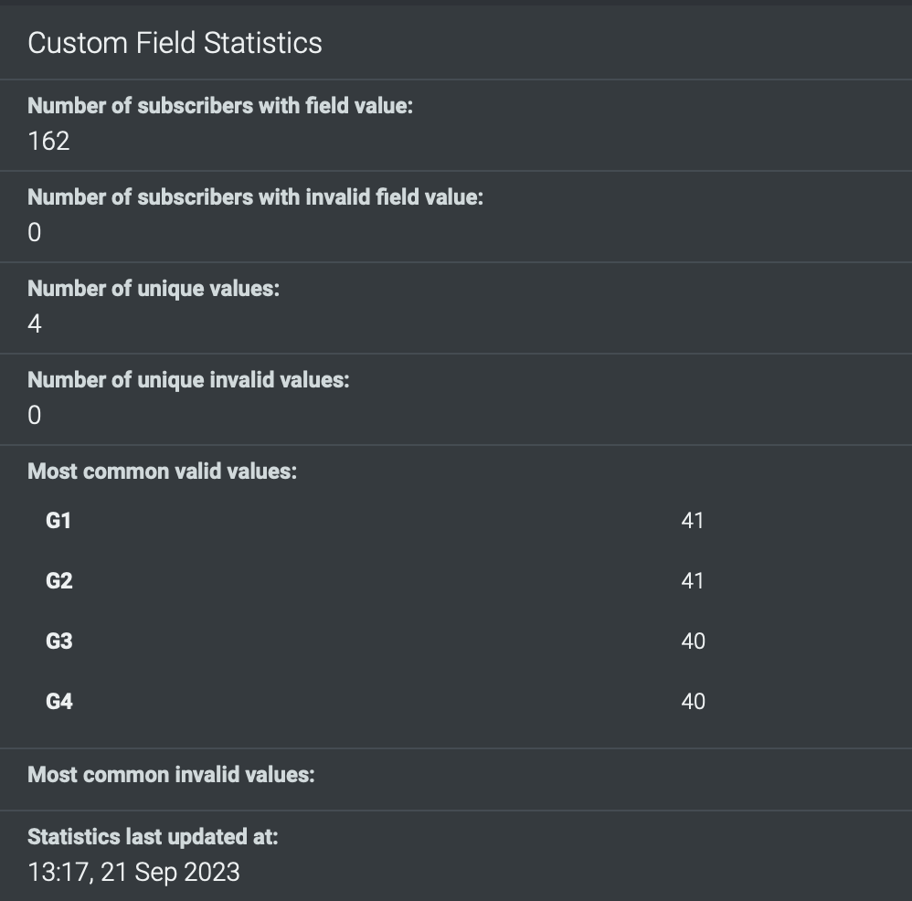calculates custom field second