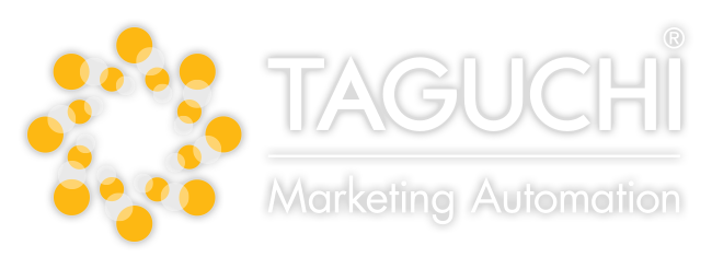 Optimized Taguchi White logo