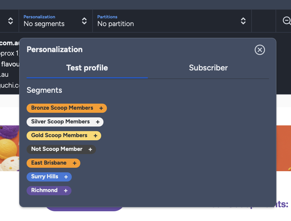 Partition View