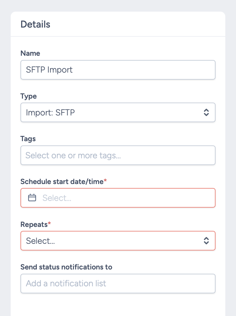 Create New List