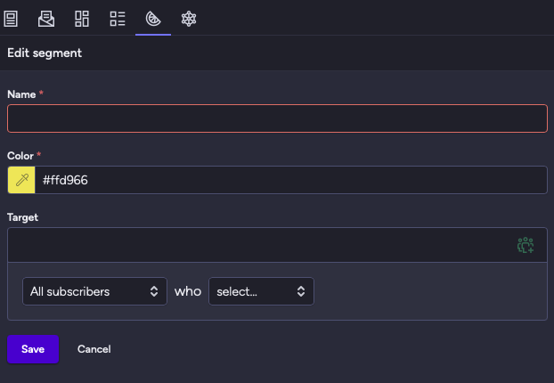 Create Segments