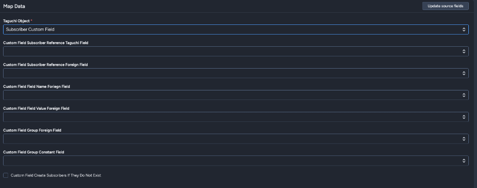 Snowflake Field metadata