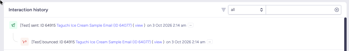 Subscriber profile interactions