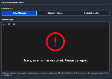 Webfrom_error