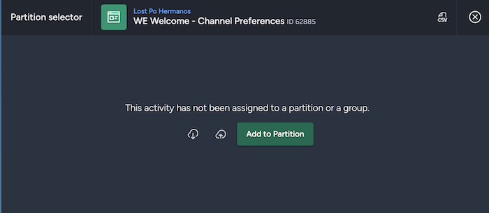 Partition Add
