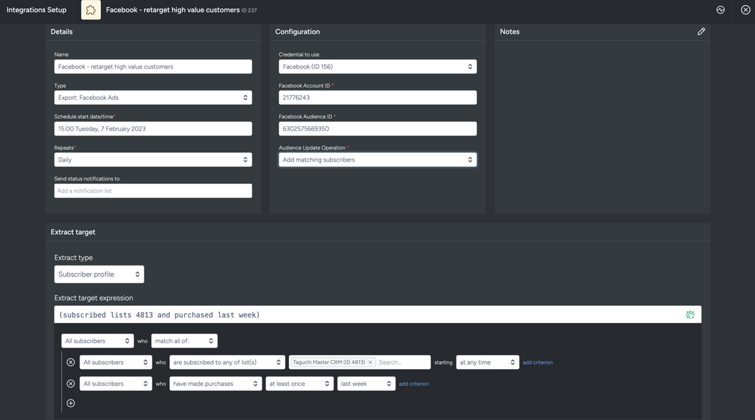 Booking suppression