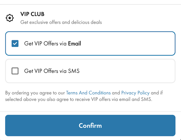 Customer subscribes