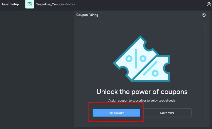 Screenshot of the instruction