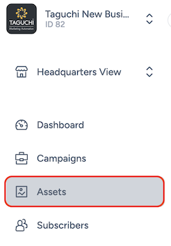 Assets Tab