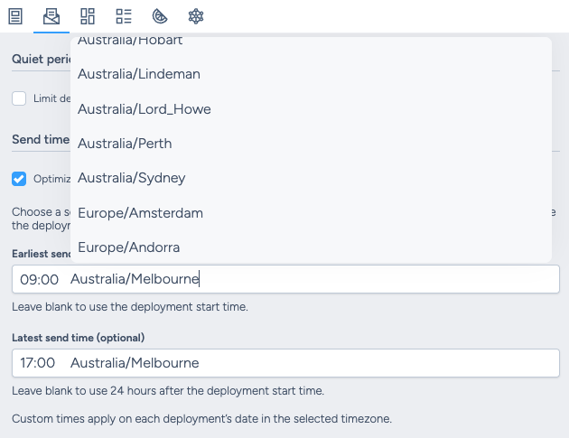 Personalised Send Times Step 3