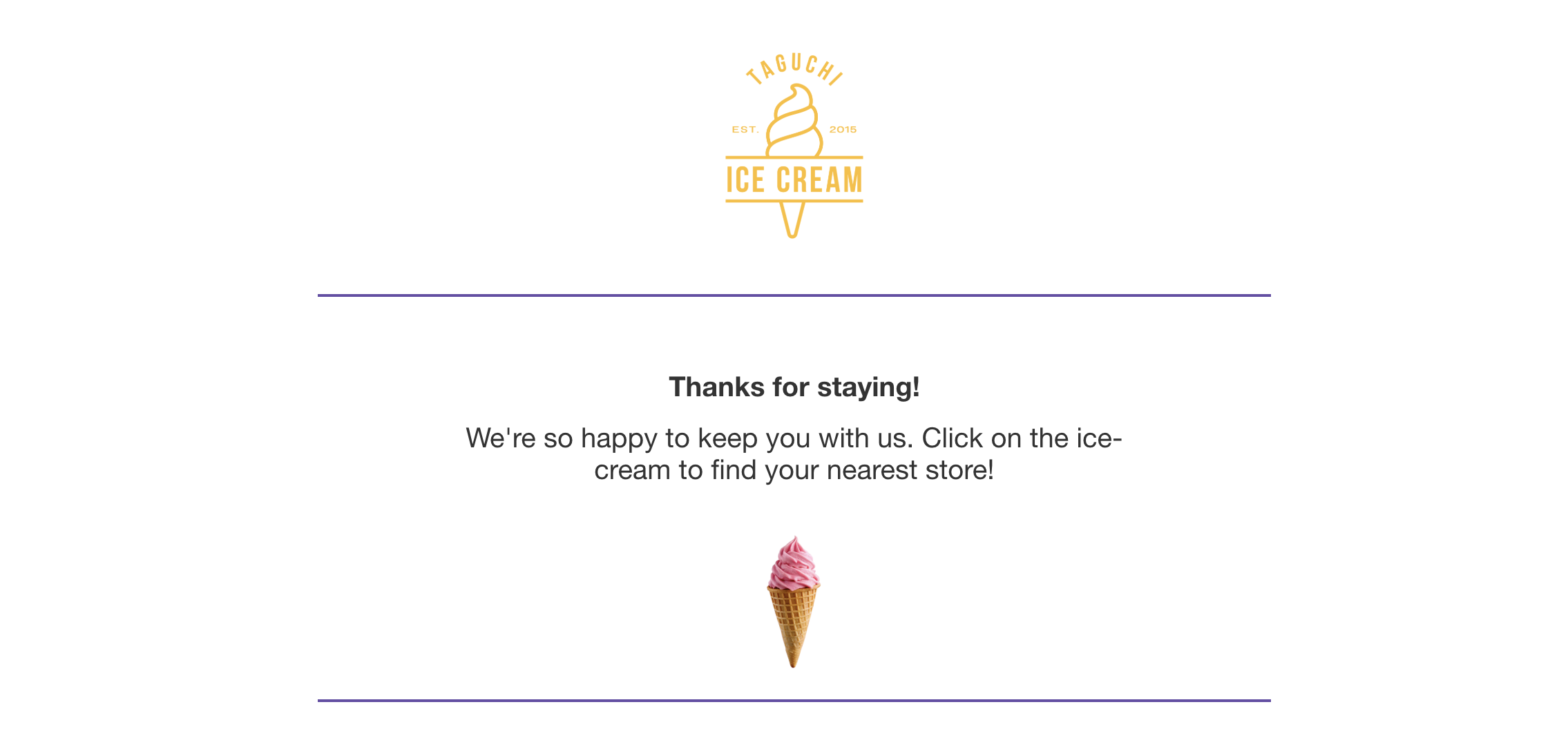 Sample Landing Page