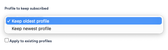 Additional configuration