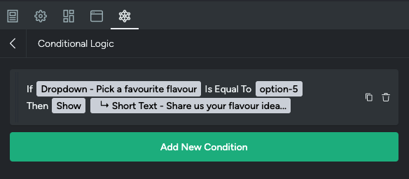 conditional logic