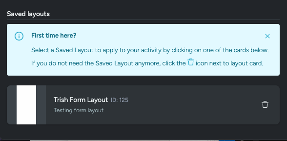 layouts